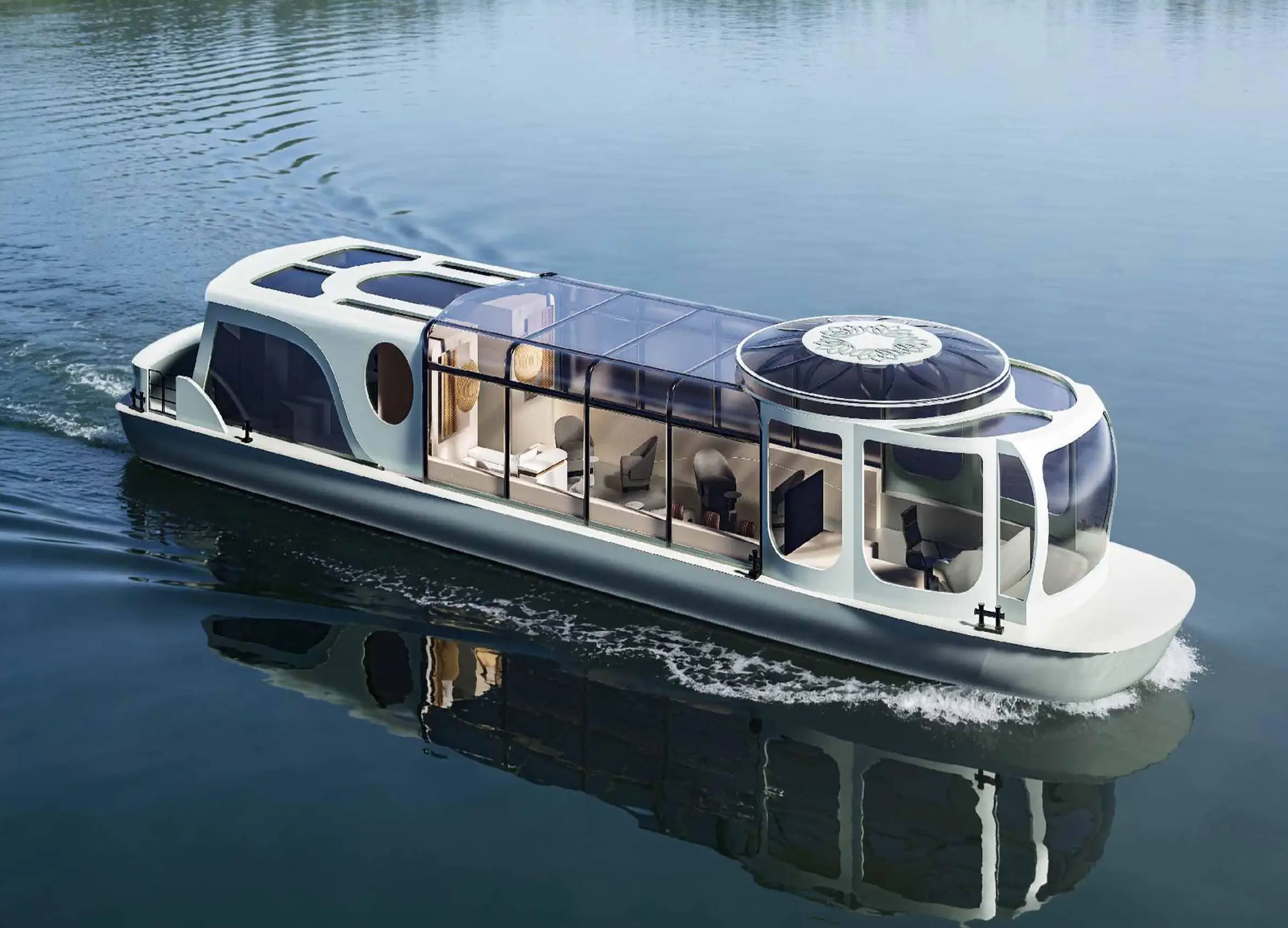 19m electric sightseeing boat