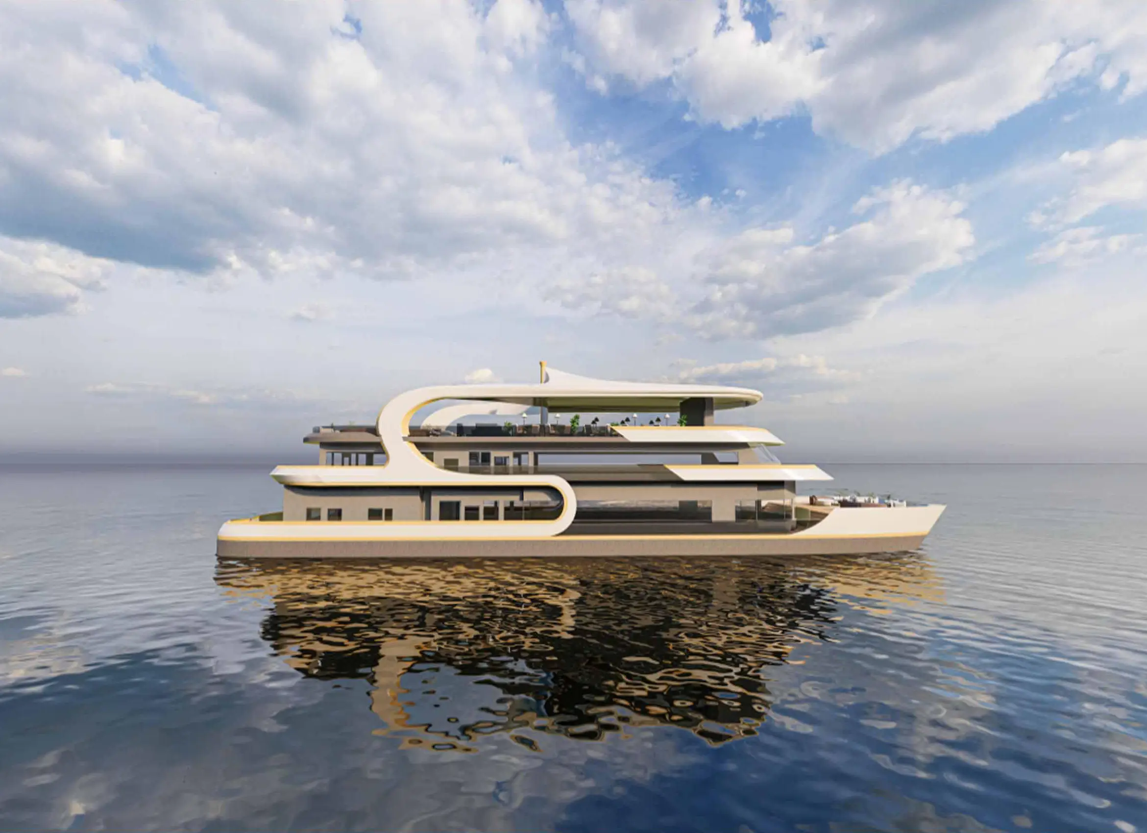 260 passenger tourist boat